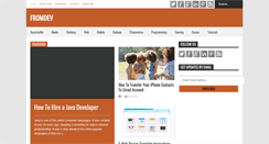 Desktop Screenshot of fromdev.com